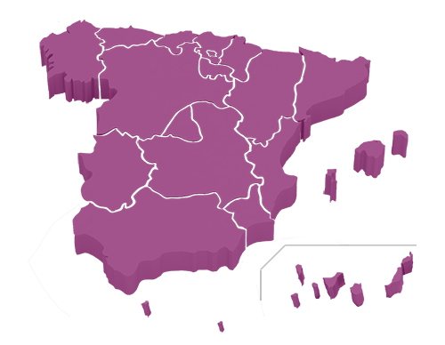 Mapa de España - CCAA